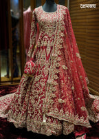 🔥 Flat 70% – 80% OFF - Luxury Tail Cut Bridal Gown | D46