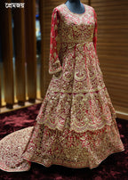 🔥 Flat 70% – 80% OFF - Luxury Tail Cut Bridal Gown | D71