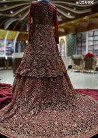 🔥 Flat 70% – 80% OFF - Luxury Tail Cut Bridal Gown | D71