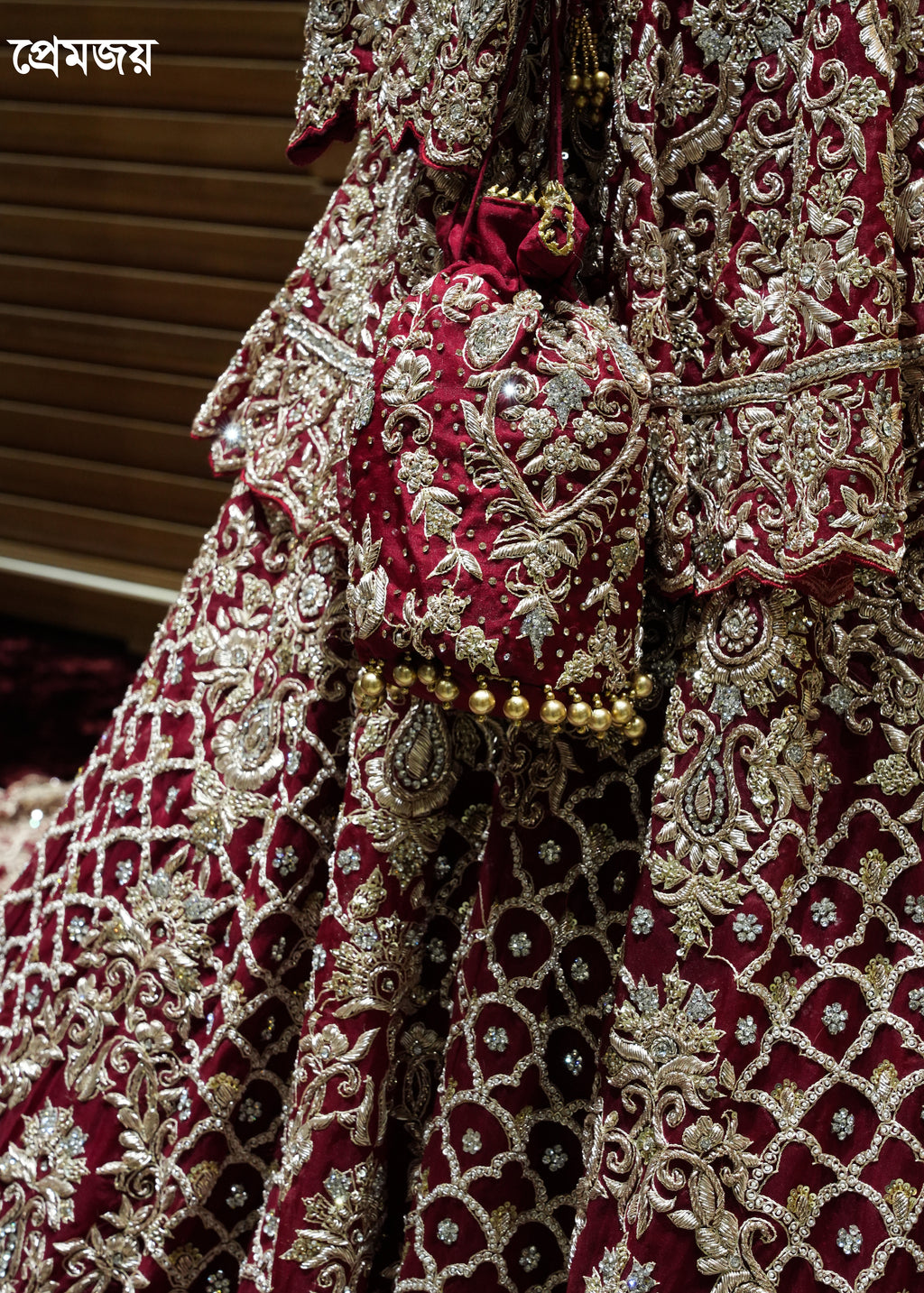 🔥 Flat 70% – 80% OFF - Luxury Tail Cut Bridal Sharara | D44