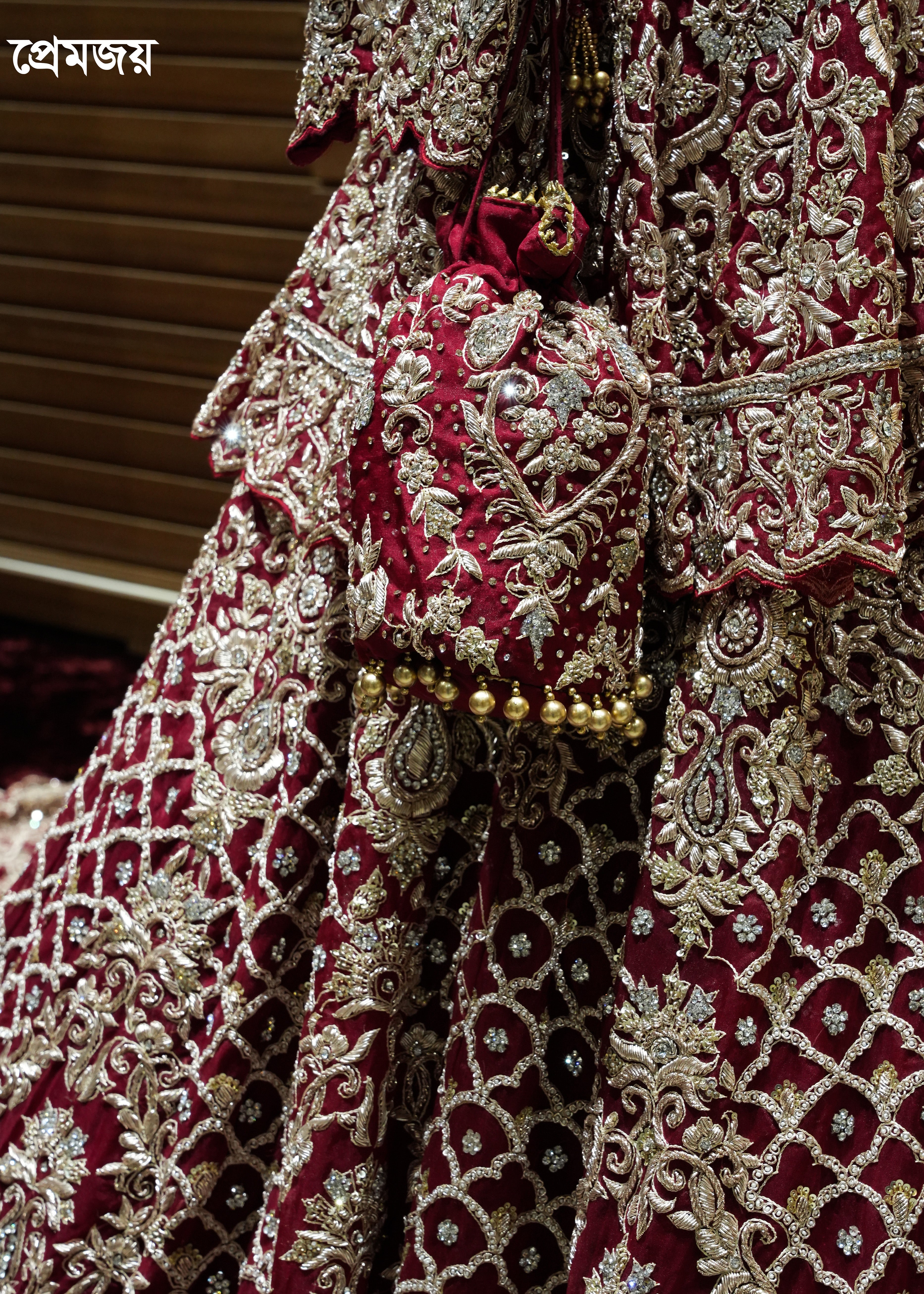 🔥 Flat 70% – 80% OFF - Luxury Tail Cut Bridal Sharara | D44