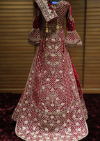 🔥 Flat 70% – 80% OFF - Luxury Tail Cut Bridal Sharara | D51