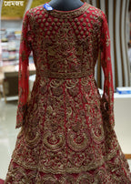 🔥 Flat 70% – 80% OFF - Luxury Tail Cut Bridal Gown | D71