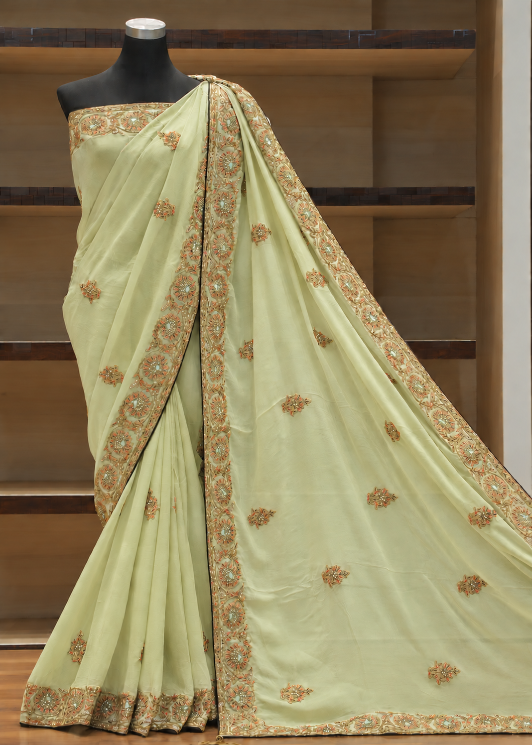 🔥 70% – 80% OFF | Designer Party Wear Saree | D154