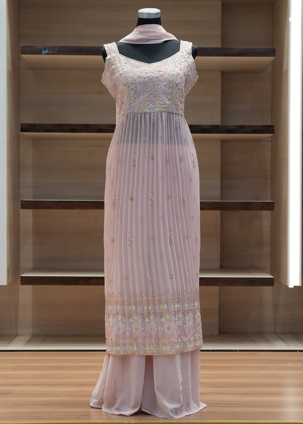 🔥 Flat 70% – 80% Discount - Sharara with Orna, Sleeve | D14