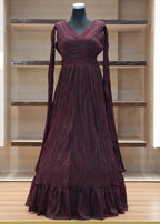 🔥 Flat 70% – 80% Discount - Party Gown with Sleeve | D32