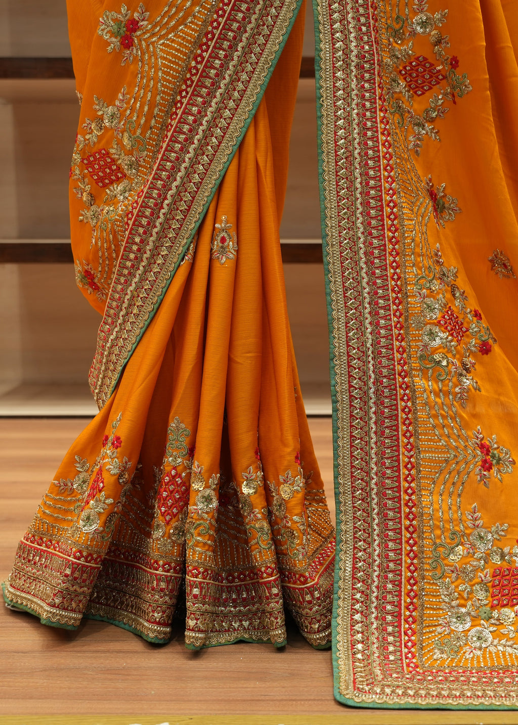 🔥 Flat 70% – 80% Discount - Designer Party Wear Saree | D66