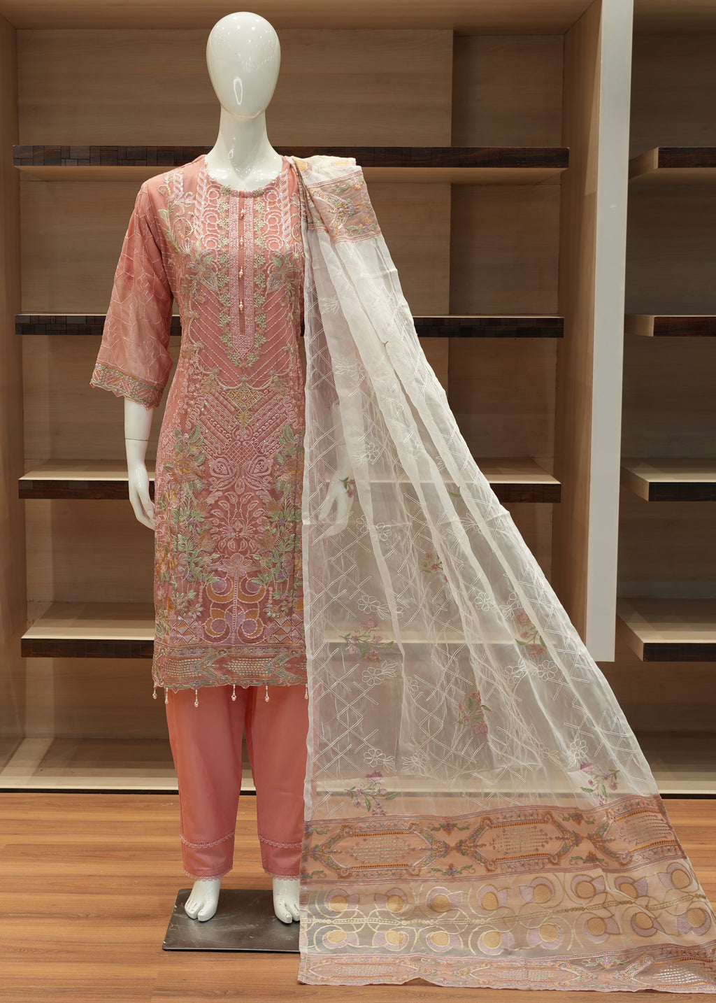 🔥 Flat 50% OFF - Party Wear Salwar Kameez | D75