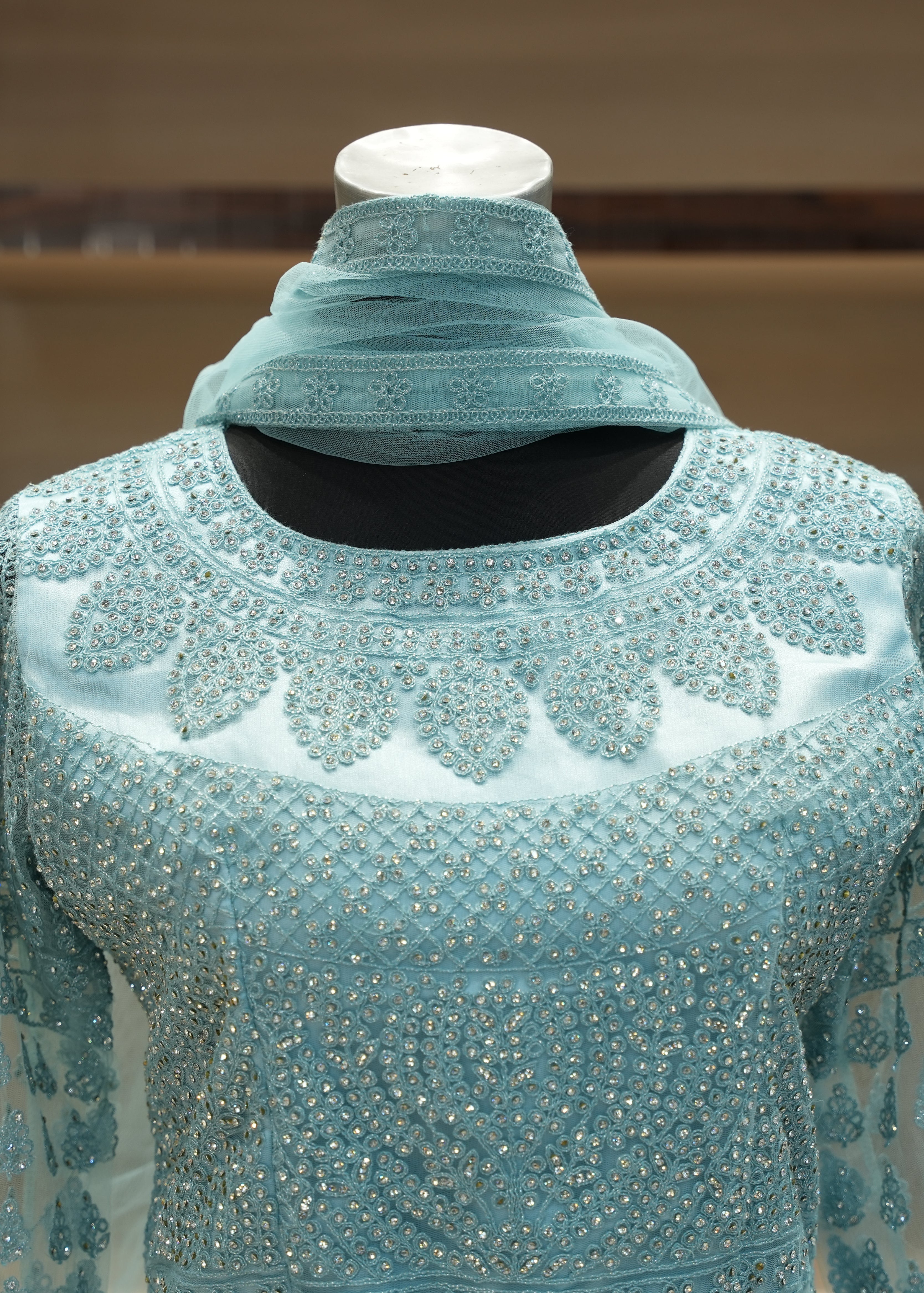 🔥 Flat 50% Discount - Designer Gharara with Orna | D104