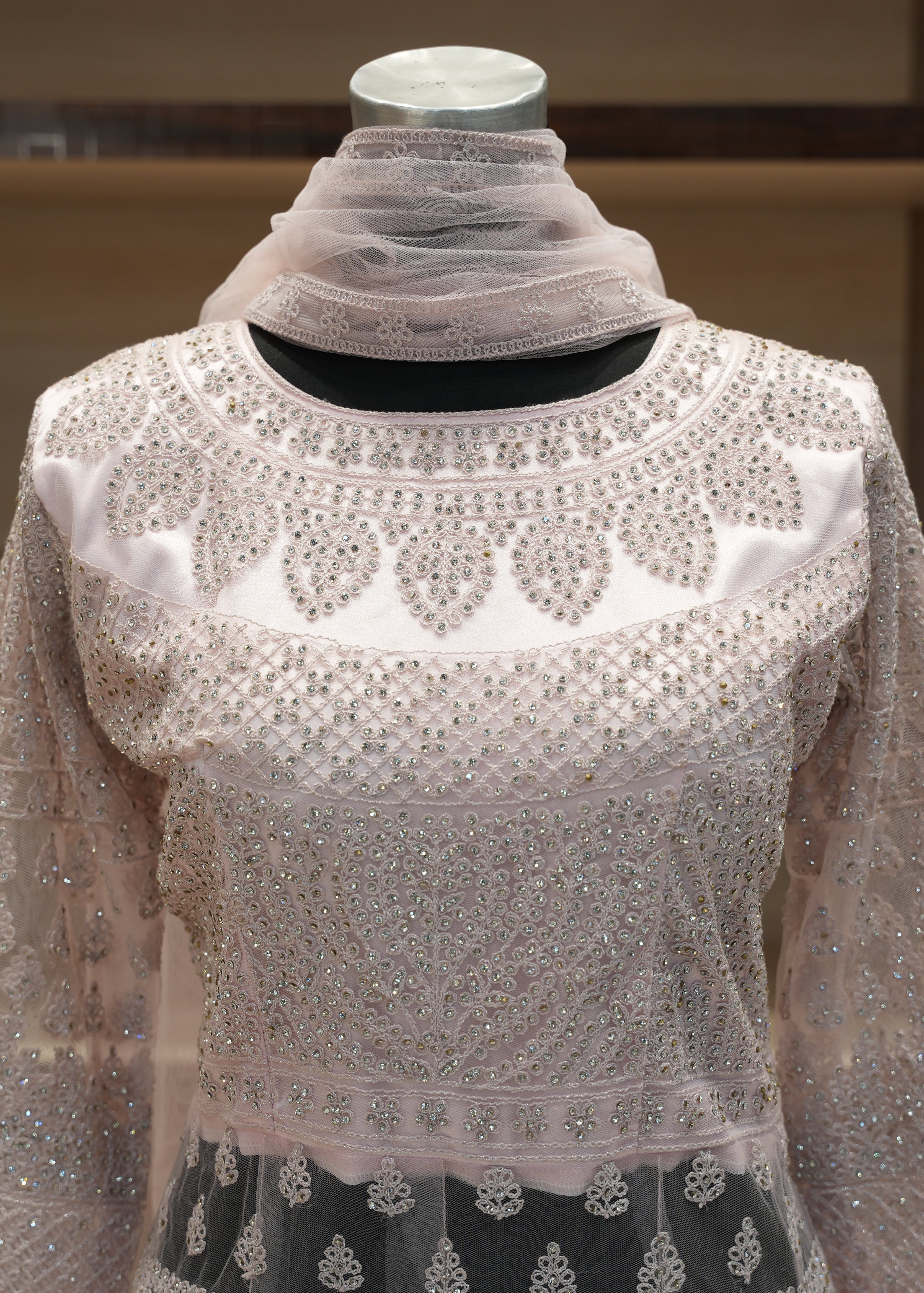 🔥 Flat 50% Discount - Designer Gharara with Orna | D105