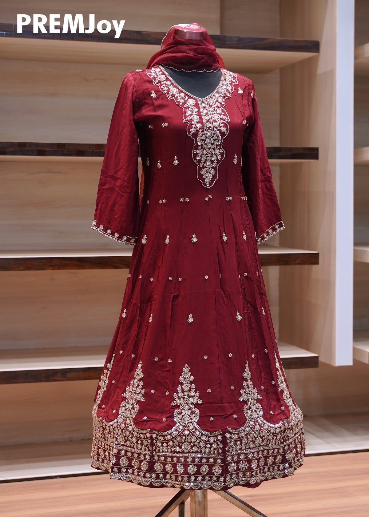 ♥️ Beautiful Colour Party Dress Collection 🌙 Eid Collection 2027 | D155