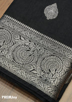 50% Discount - Indian Soft Silk Katan Saree - Rajguru