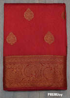 50% Discount - Indian Soft Silk Katan Saree - Rajguru