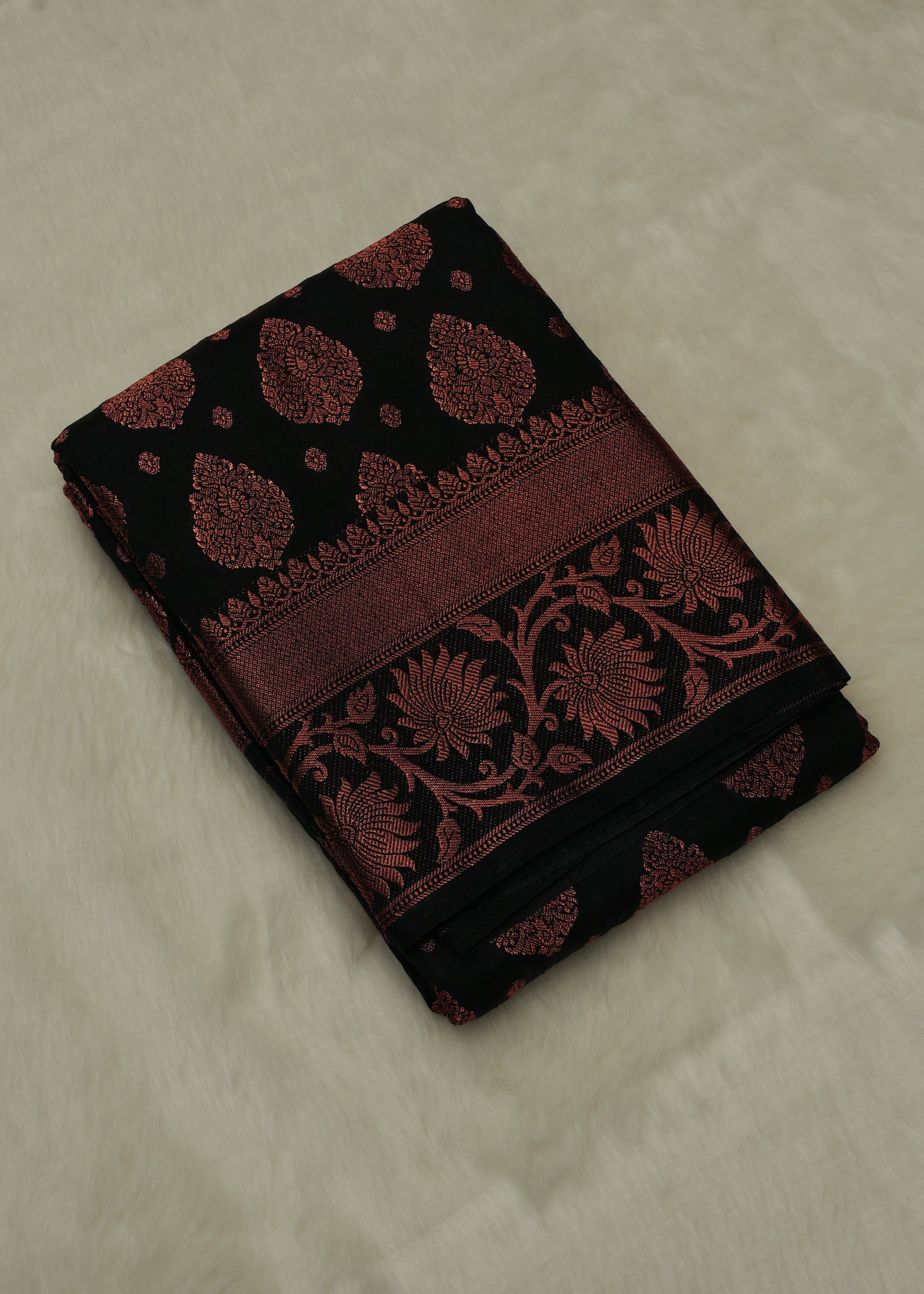 50% Discount - Indian Soft Silk Katan Saree - Rajguru