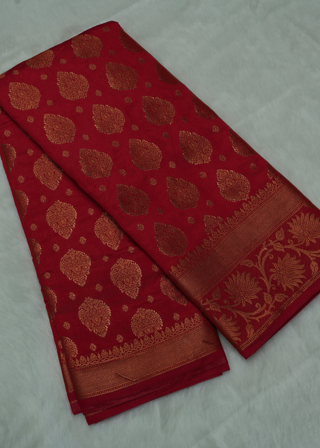 50% Discount - Indian Soft Silk Katan Saree - Rajguru