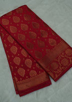 50% Discount - Indian Soft Silk Katan Saree - Rajguru