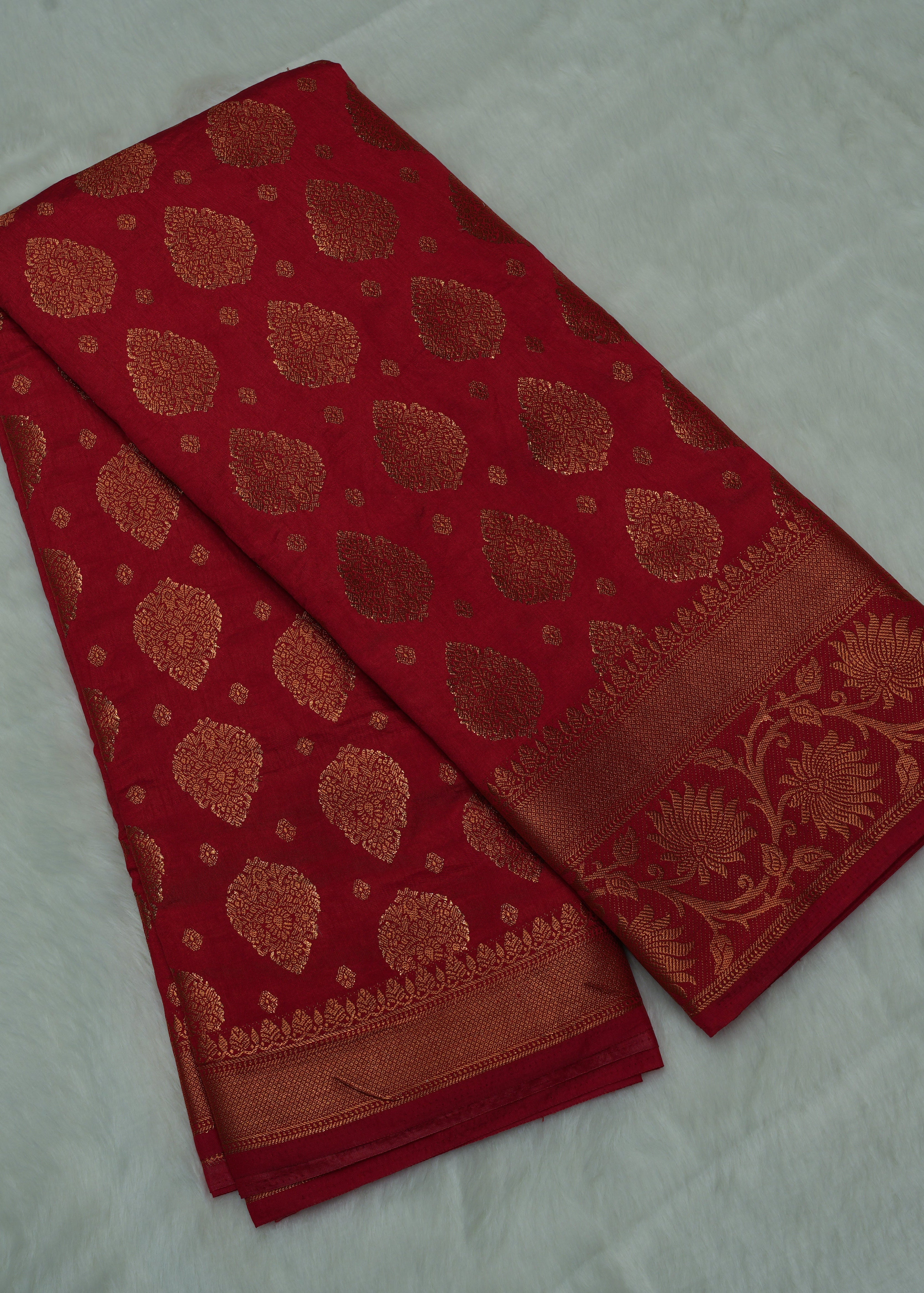 50% Discount - Indian Soft Silk Katan Saree - Rajguru