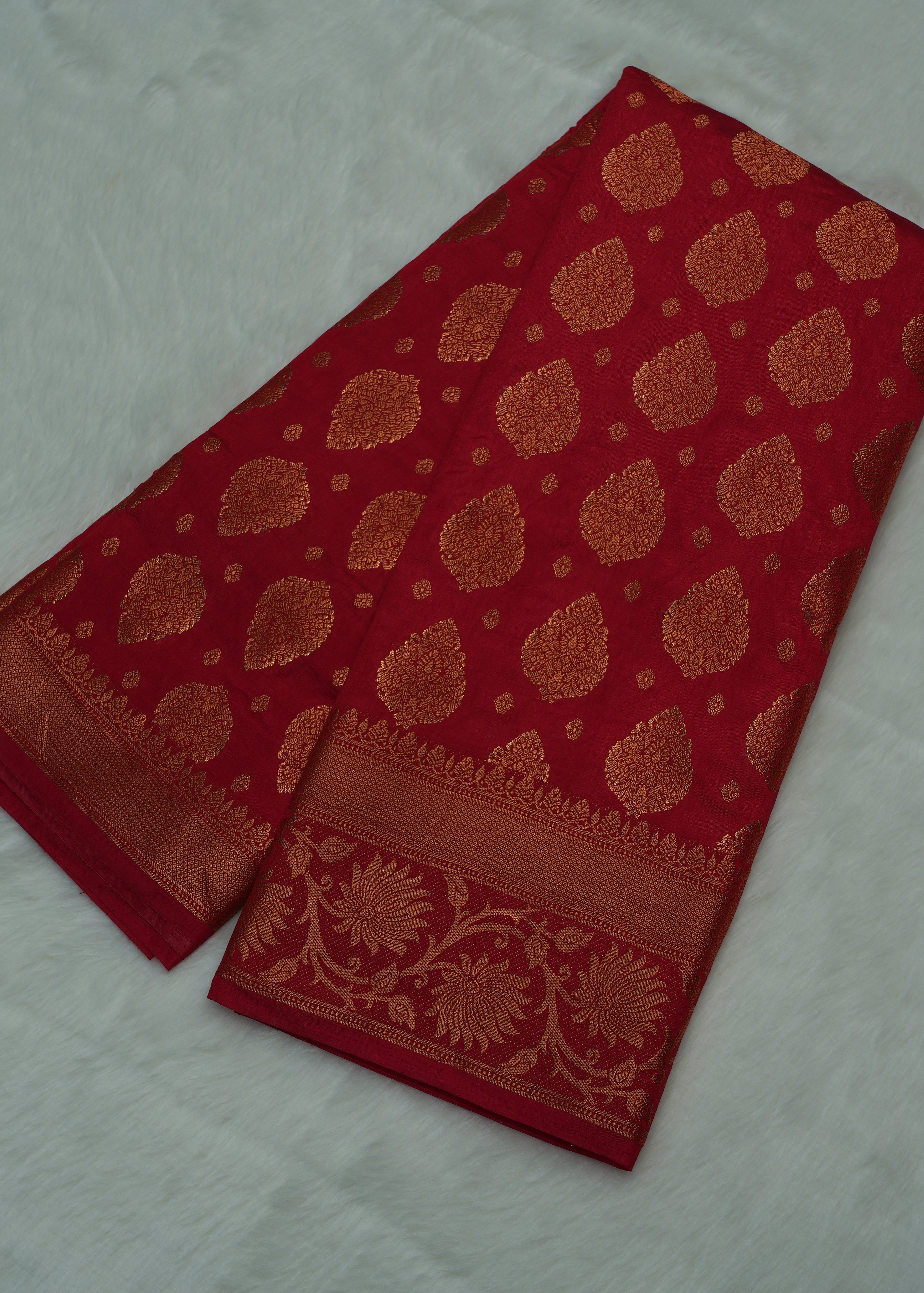 50% Discount - Indian Soft Silk Katan Saree - Rajguru