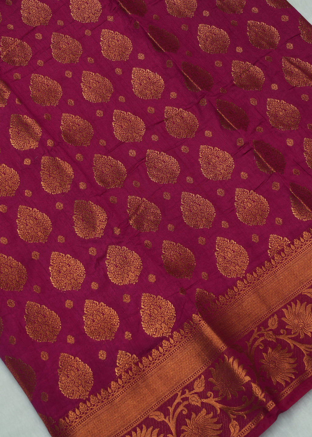 50% Discount - Indian Soft Silk Katan Saree - Rajguru
