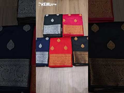 50% Discount - Indian Soft Silk Katan Saree - Rajguru